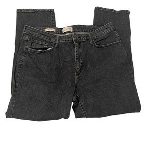 Universal Thread High Rise Straight Black Wash Jeans - 14 32R